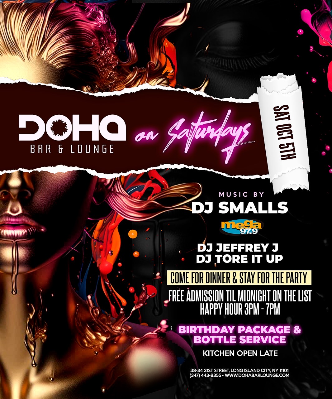 doha on saturdays queens nyc