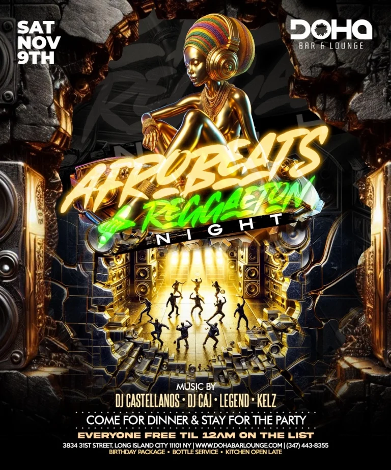 Afrobeats vs Reggaeton Night NYC