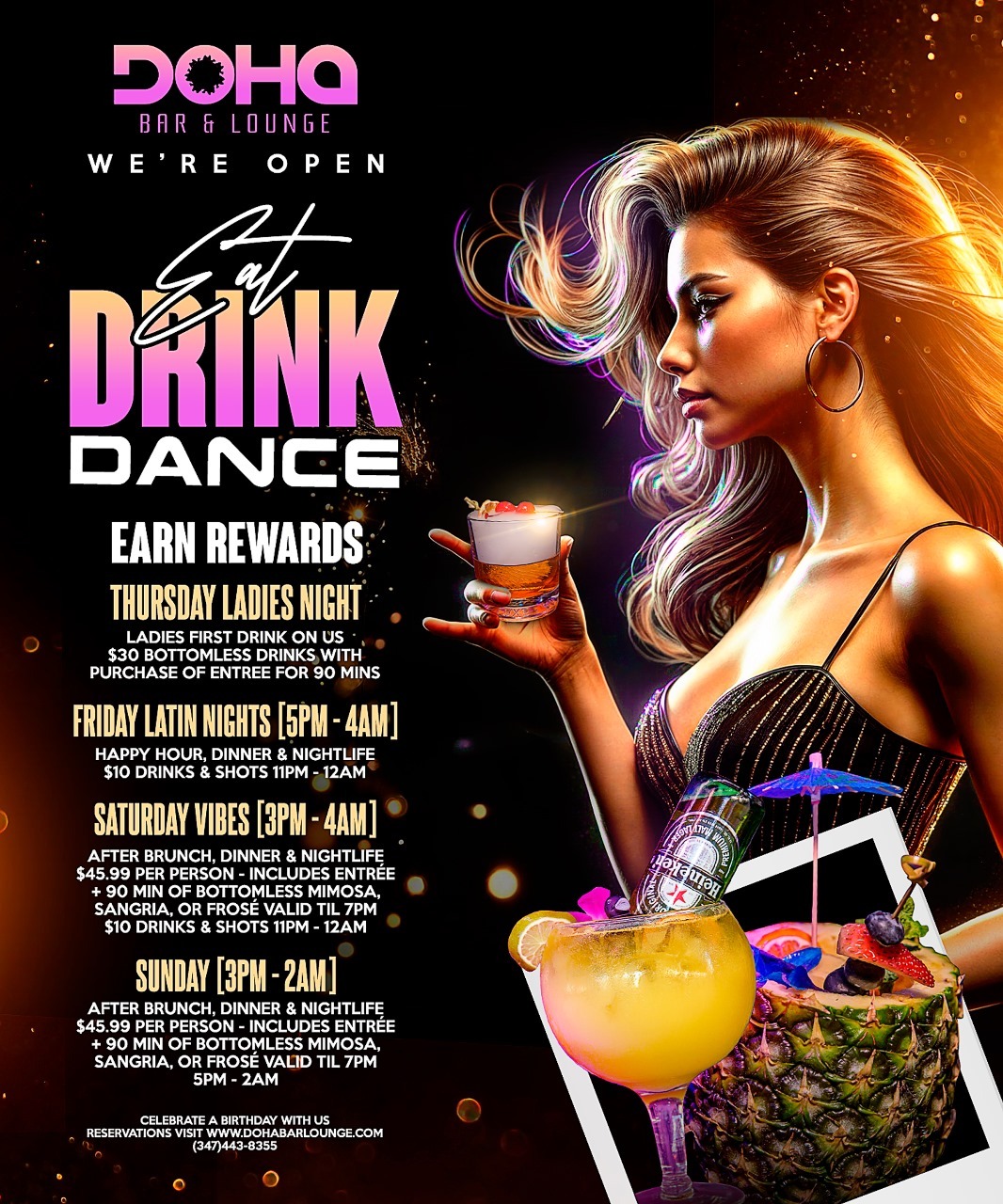 Eat Drink Dance Queens NY