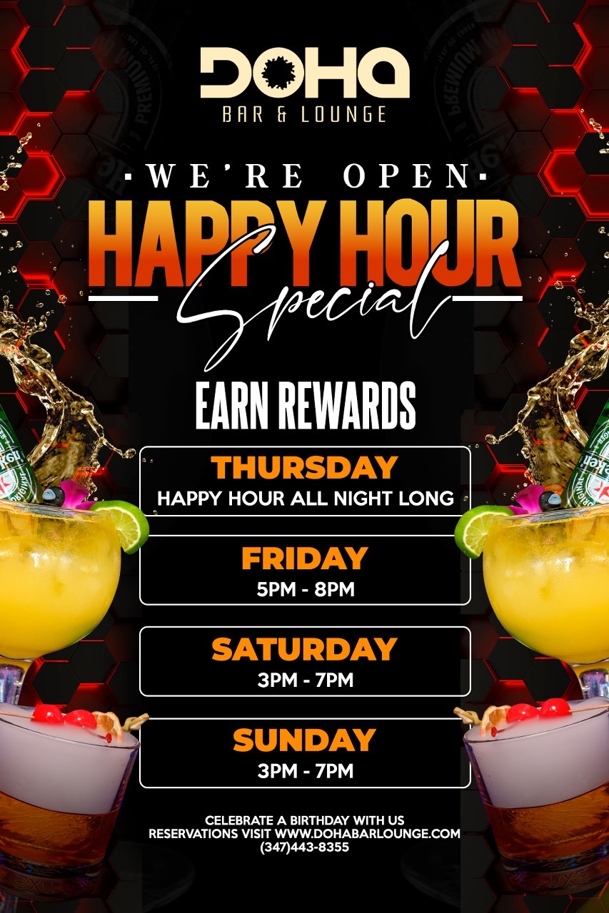 Happy Hour Specials Queens NY