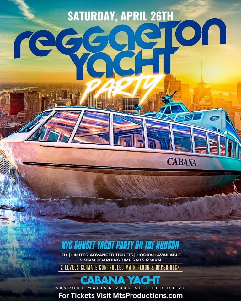 Reggaeton Yacht Party nyc