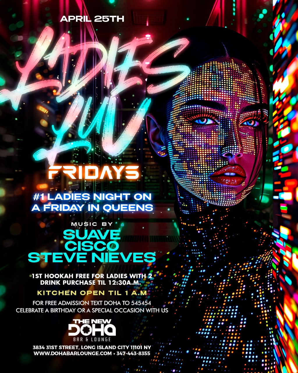 Women’s Night Out in Queens NY Flyer
