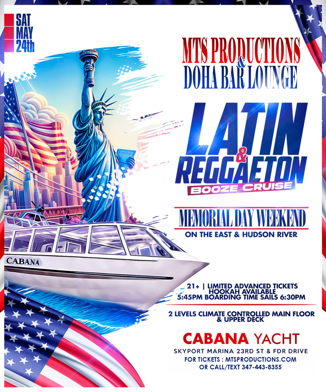 Latin & reggaeton Booze Cruise