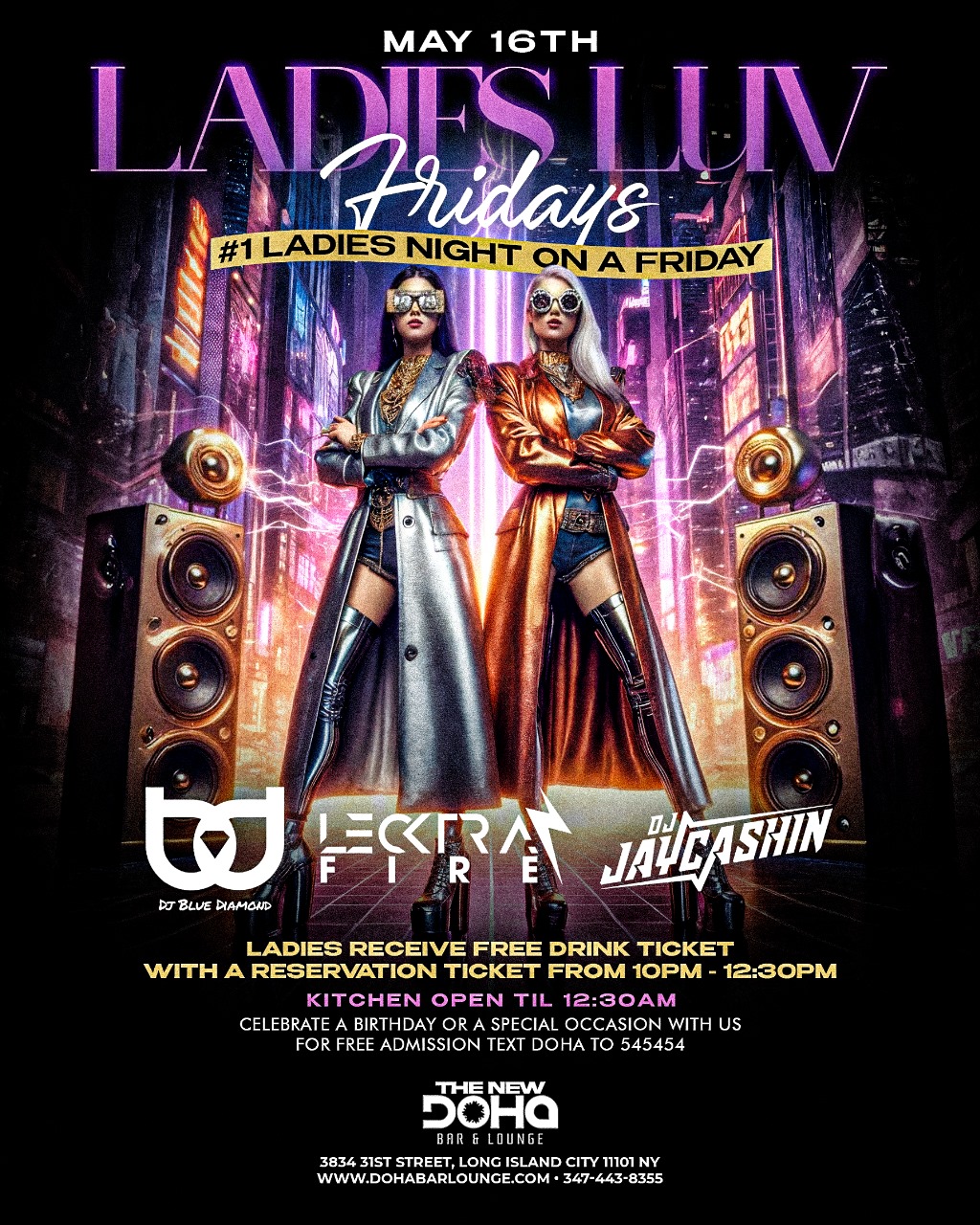 Best Friday Events Queens Flyer