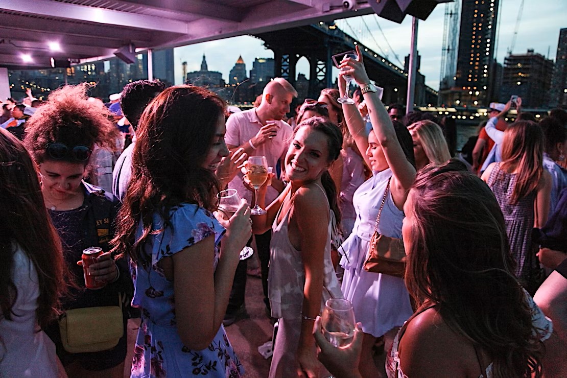 Colombian Boat Party Atmosphere