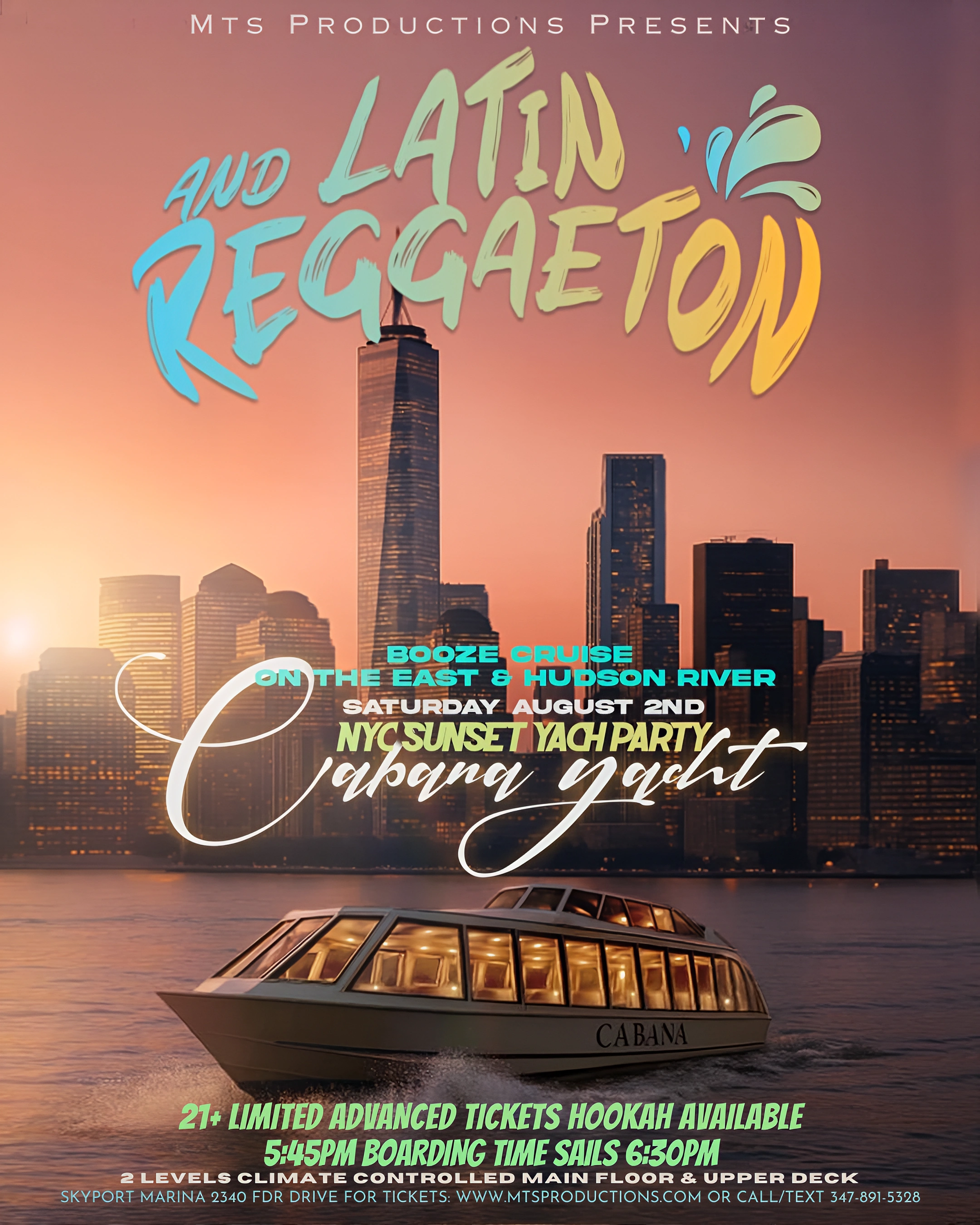 Latin & Reggaeton Yacht Party