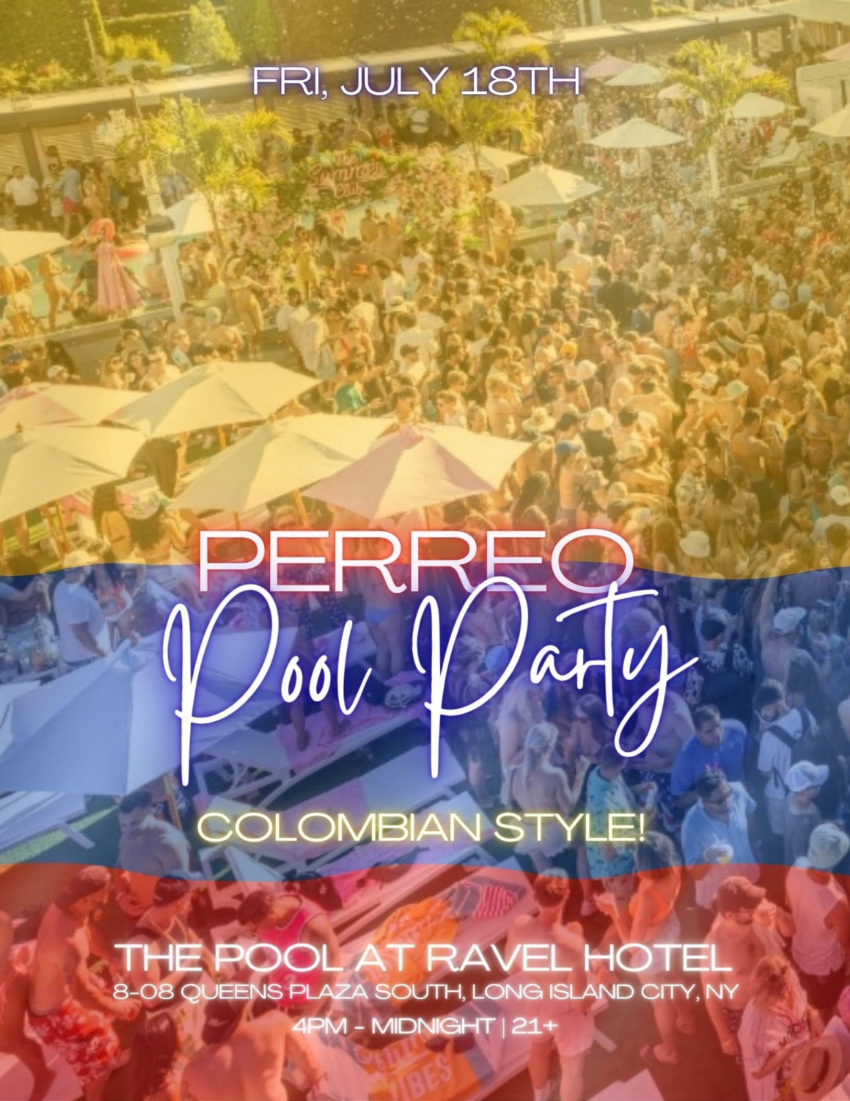 Perreo Party The Pool at Ravel Hotel Perreo Party The Pool at Ravel Hotel