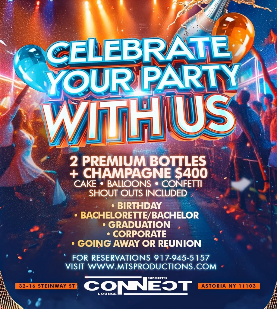 Connect Astoria Birthday Packages