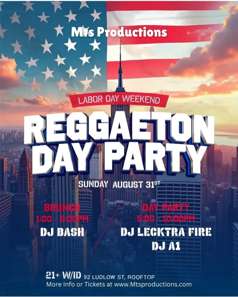 Reggaeton Rooftop Day Party