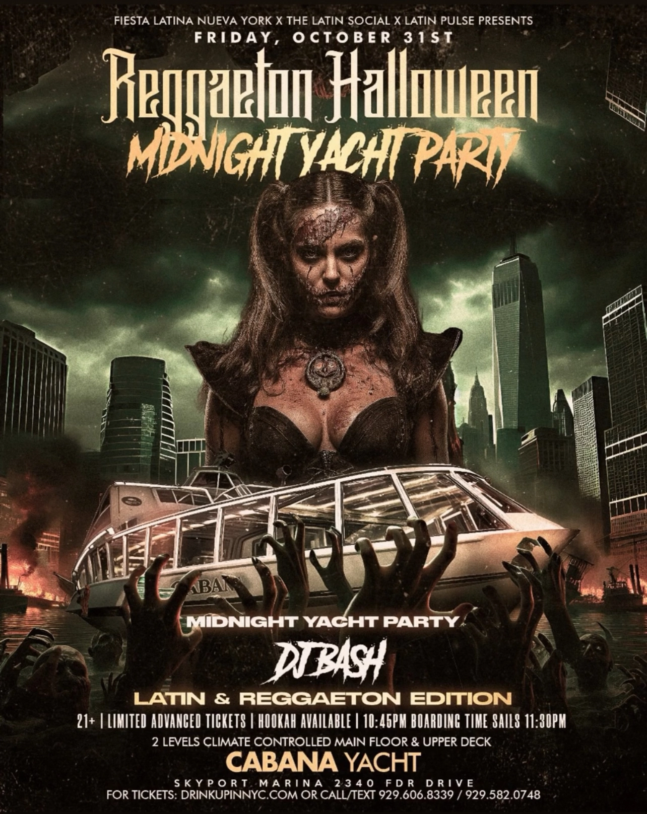 Cabana Yacht Halloween