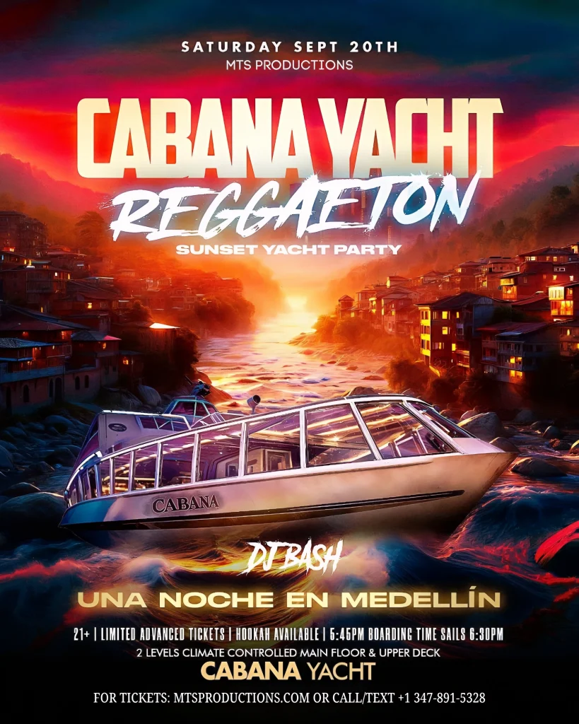 Reggaeton Sunset Yacht Party