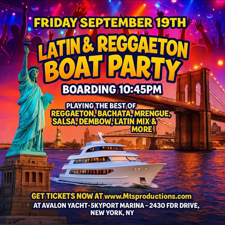 Latin & Reggaeton Boat Party
