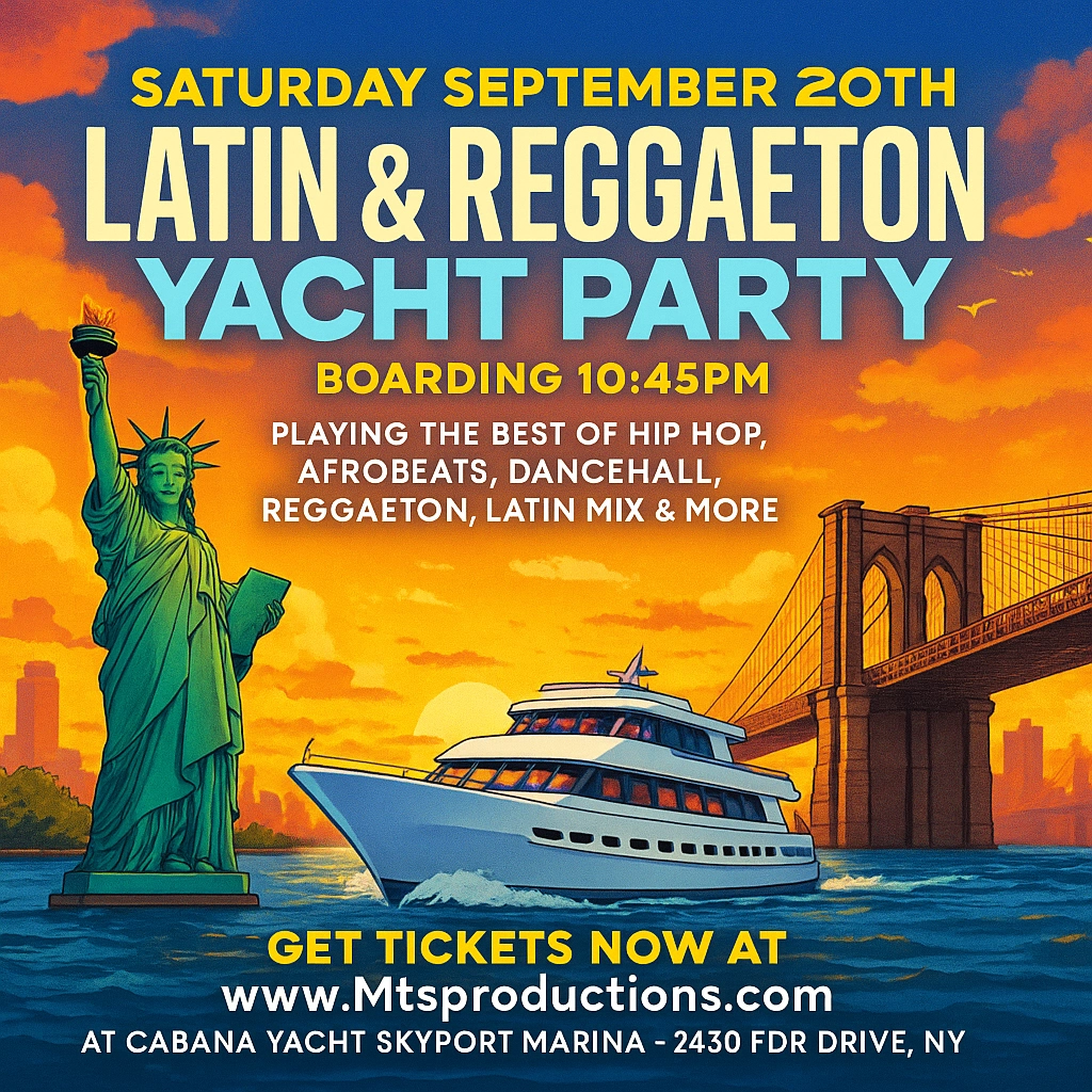Latin Reggaeton Yacht Party