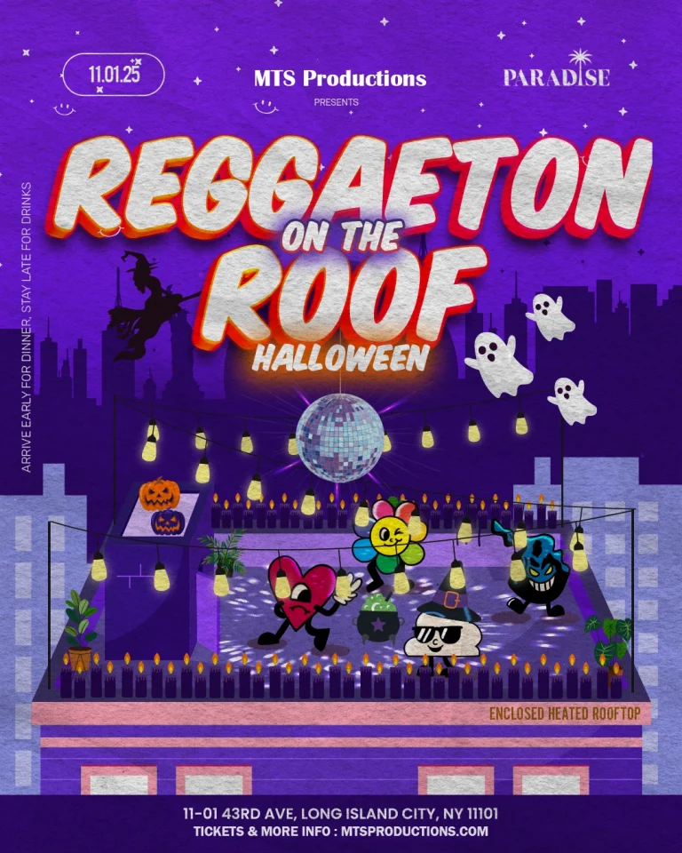 Reggaeton on the roof Halloween