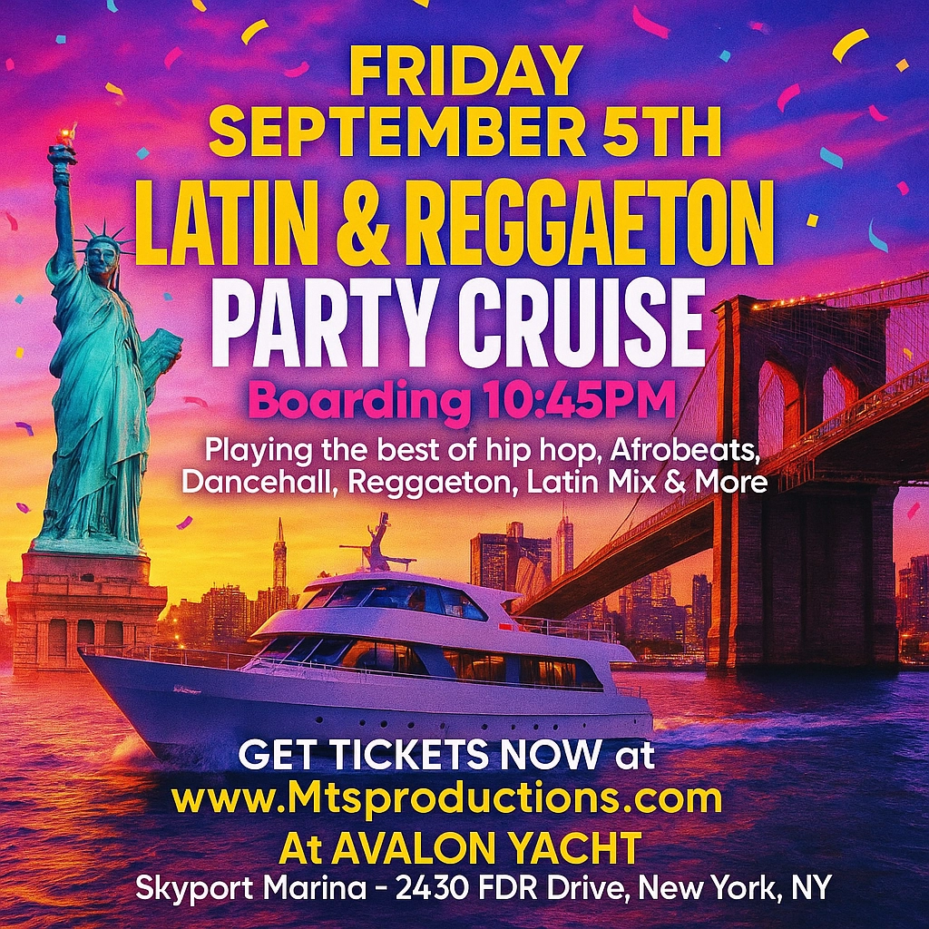 Latin & Reggaeton Party Cruise NYC
