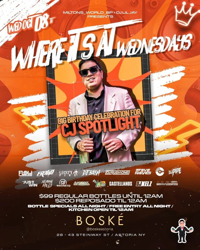 cj spotlight birthday bash