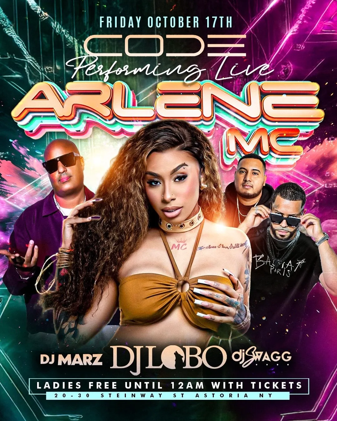 Dembow Superstar Arlene MC Live