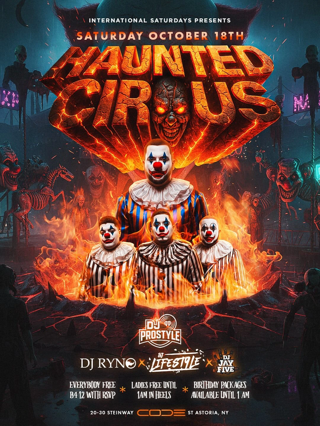 code astoria saturdays