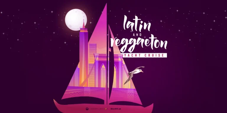 Latin reggaeton boat party