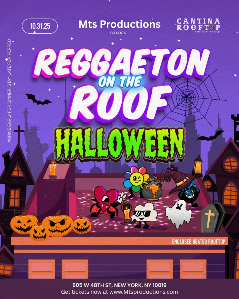 Reggaeton on the roof halloween