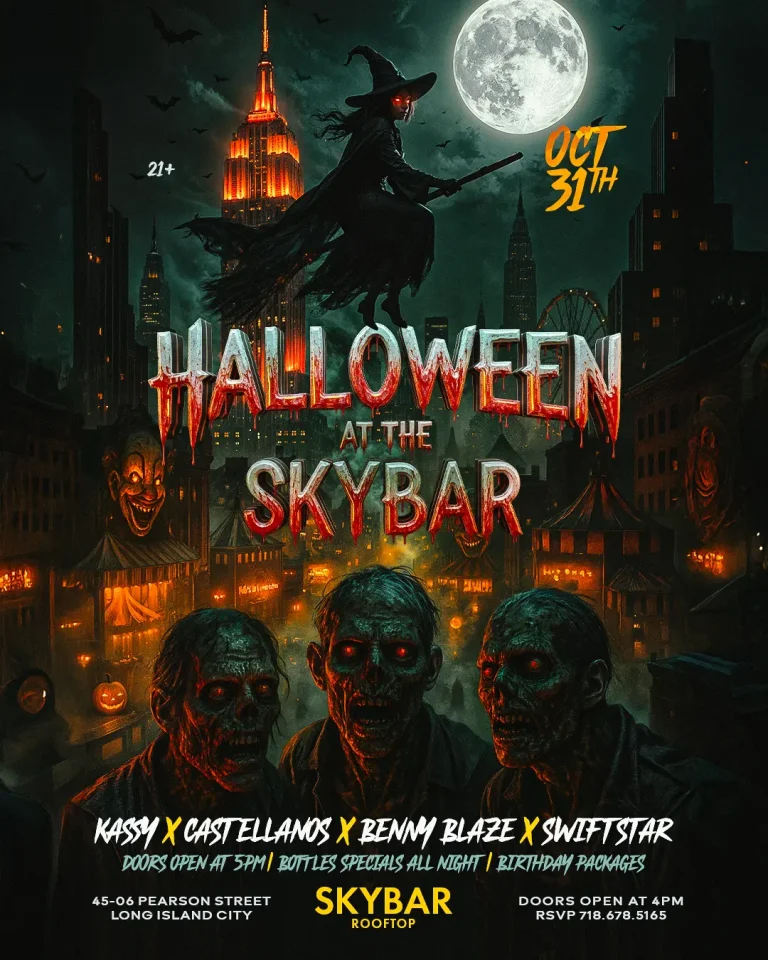 Skybar Rooftop Halloween
