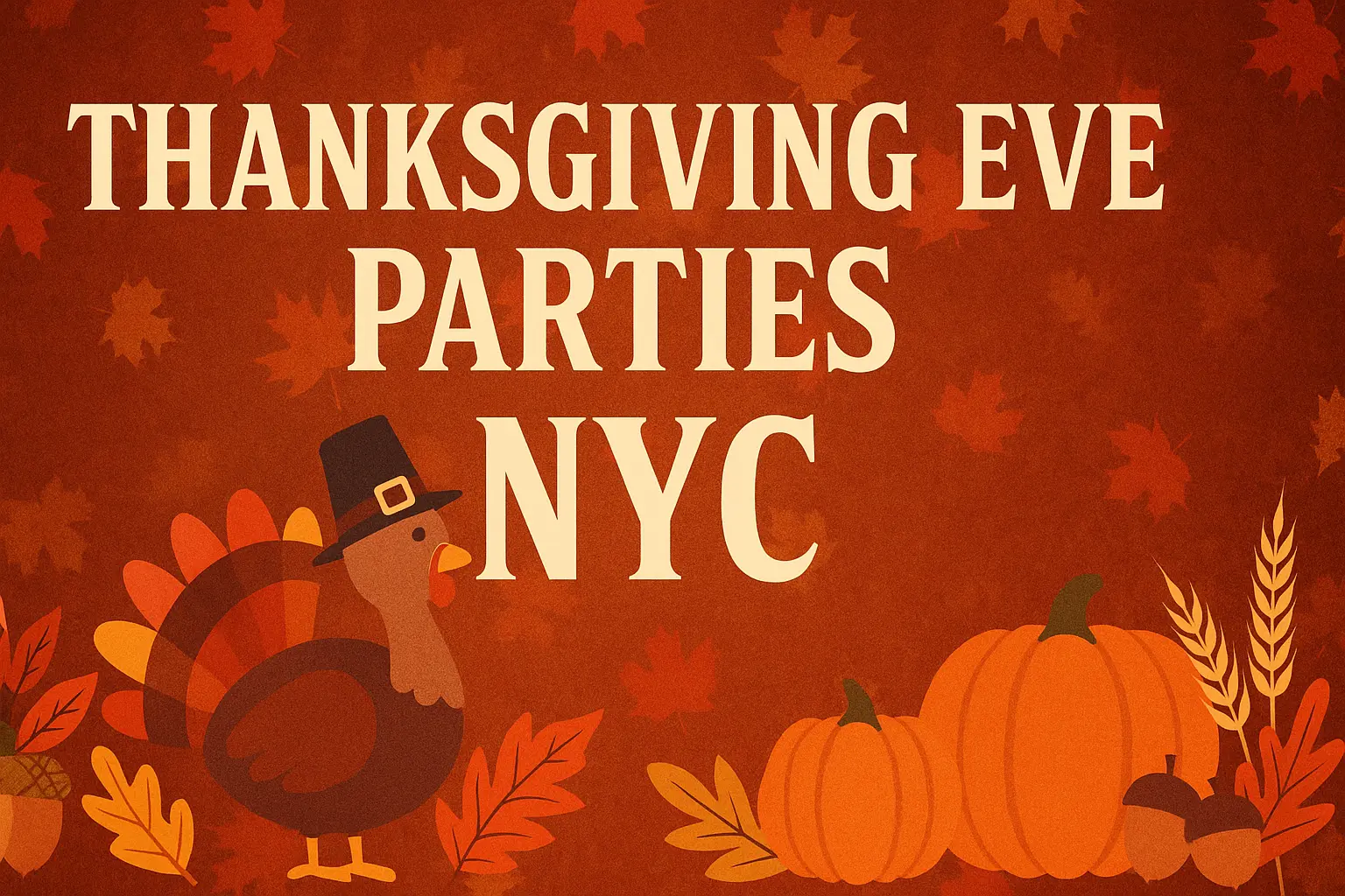 Thanksgiving Eve Parties NYC