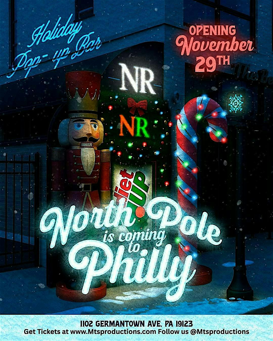 Christmas bar in Philadelphia