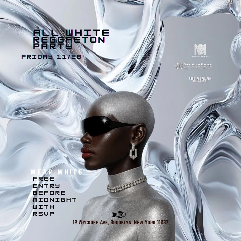 ALL WHITE REGGAETON PARTY SEA WOLF