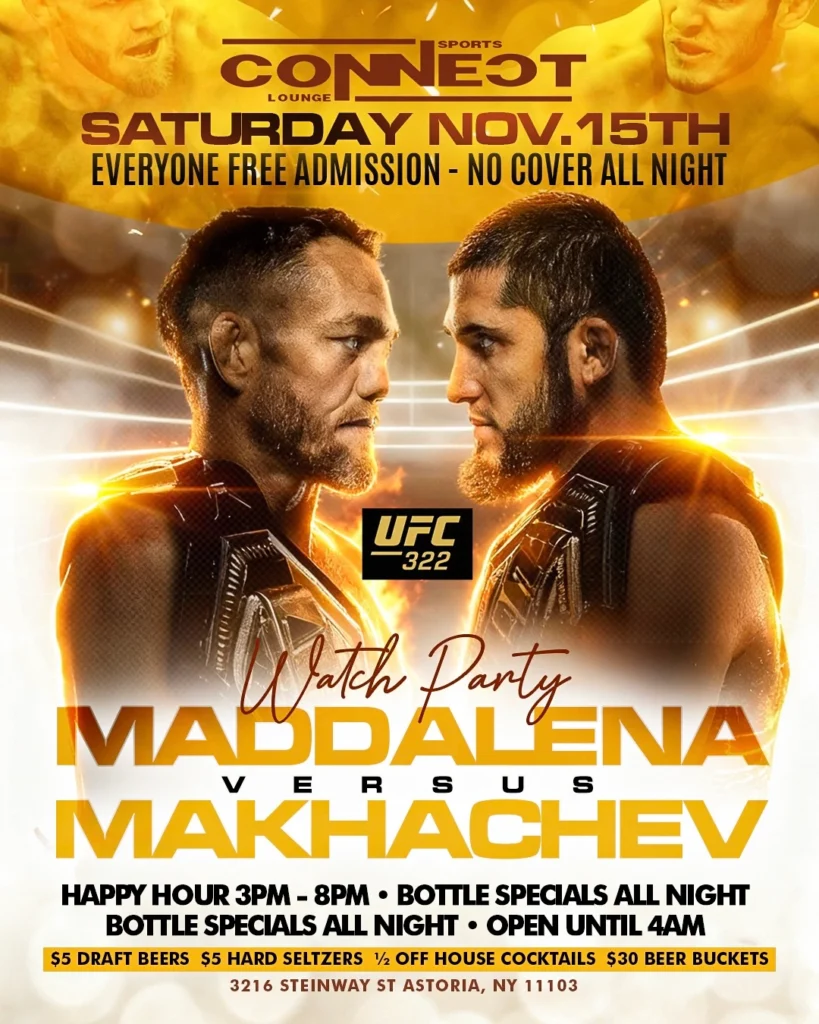 Maddalena vs Makhachev watch party