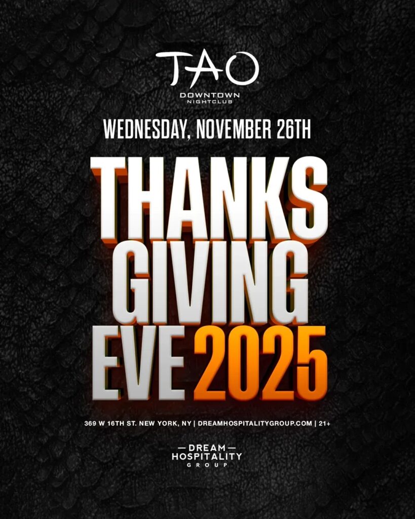 Thanksgiving Eve at TAO Downtown