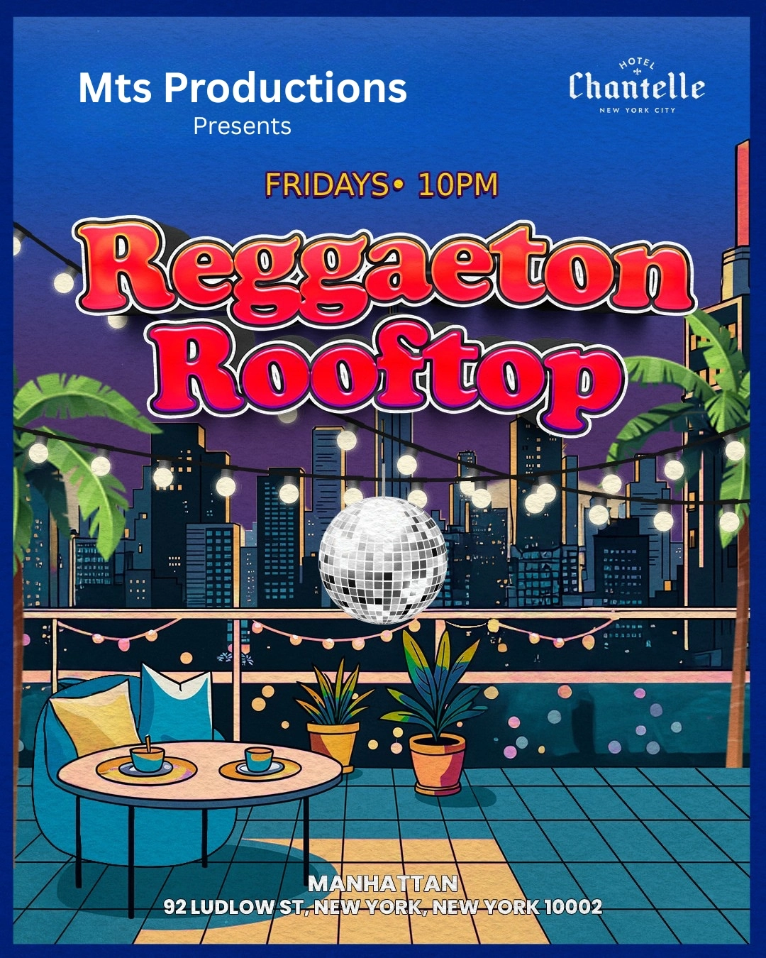 Reggaeton Rooftop Fridays