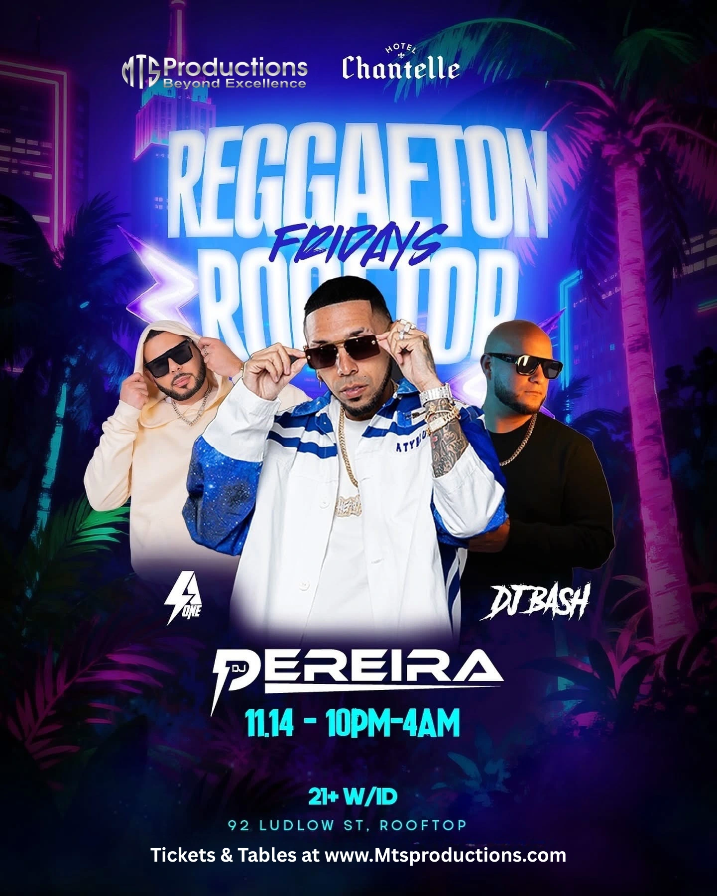 reggaeton rooftop fridays