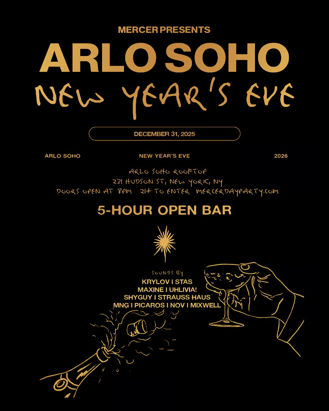 Arlo SoHo New Year’s Eve