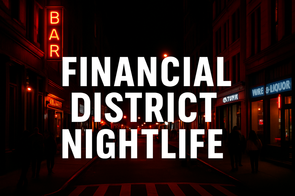 FiDi Nightlife Guide