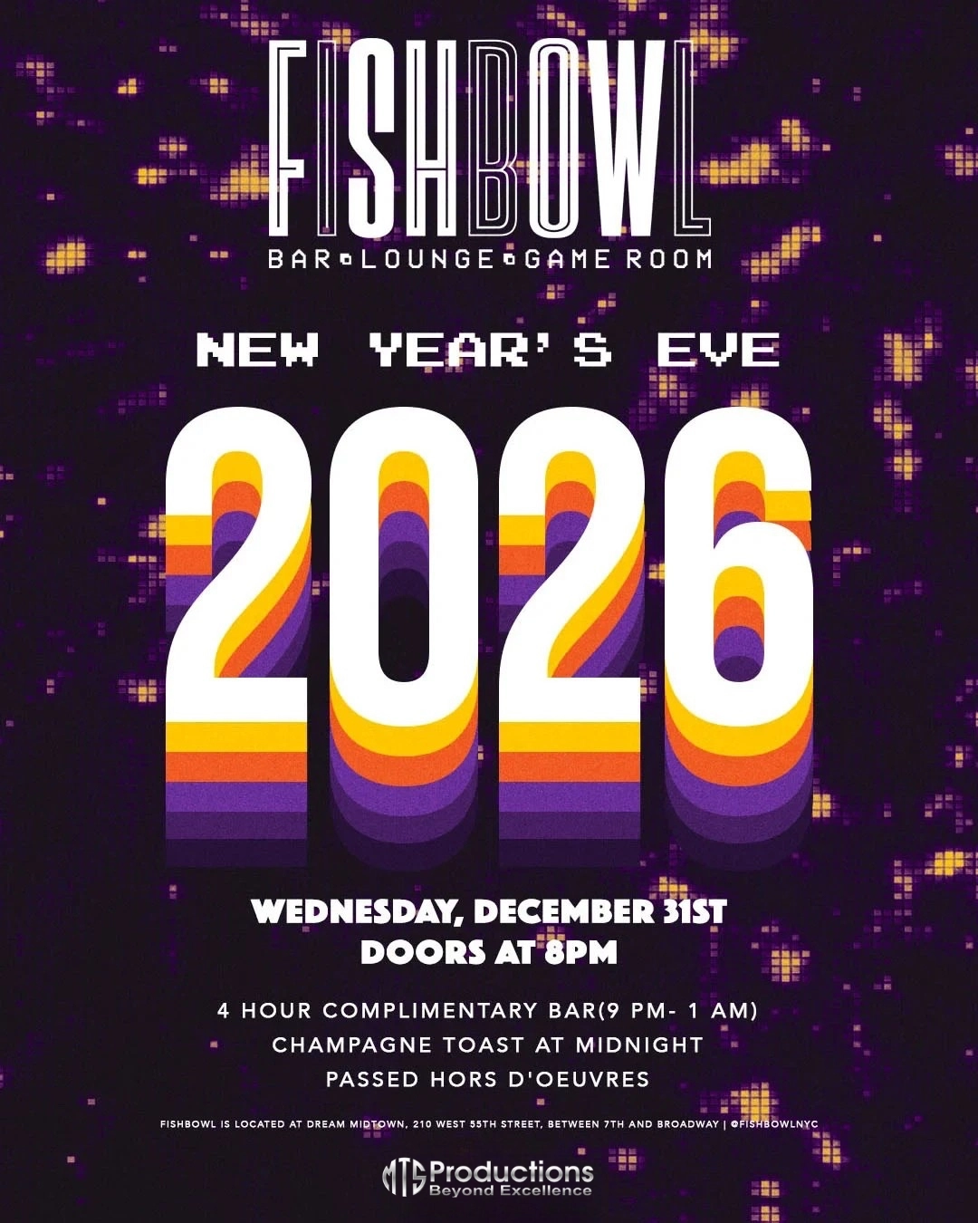 Fishbowl NYC New Years Eve