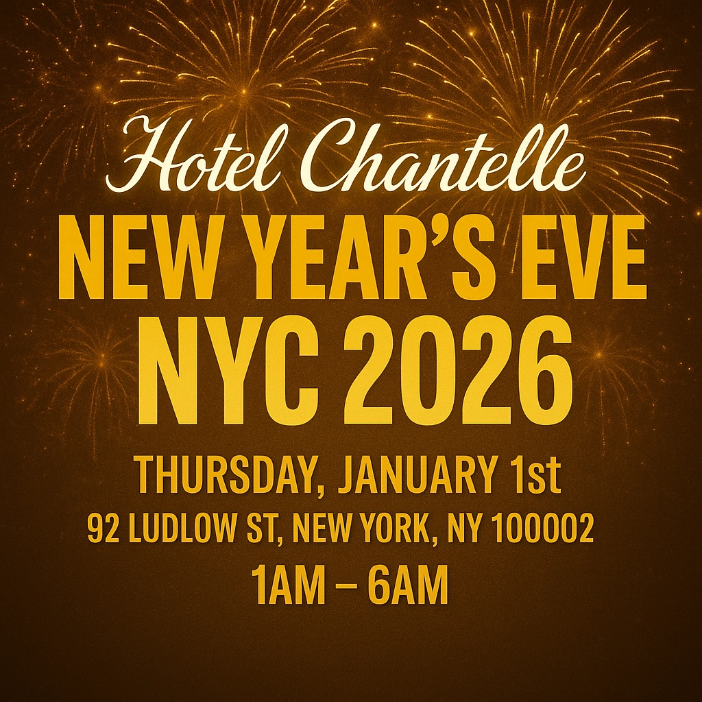 Hotel Chantelle New Years Eve After Party