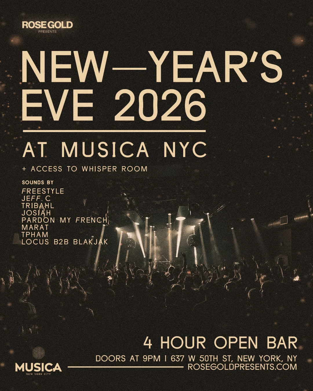 Musica New Year’s Eve