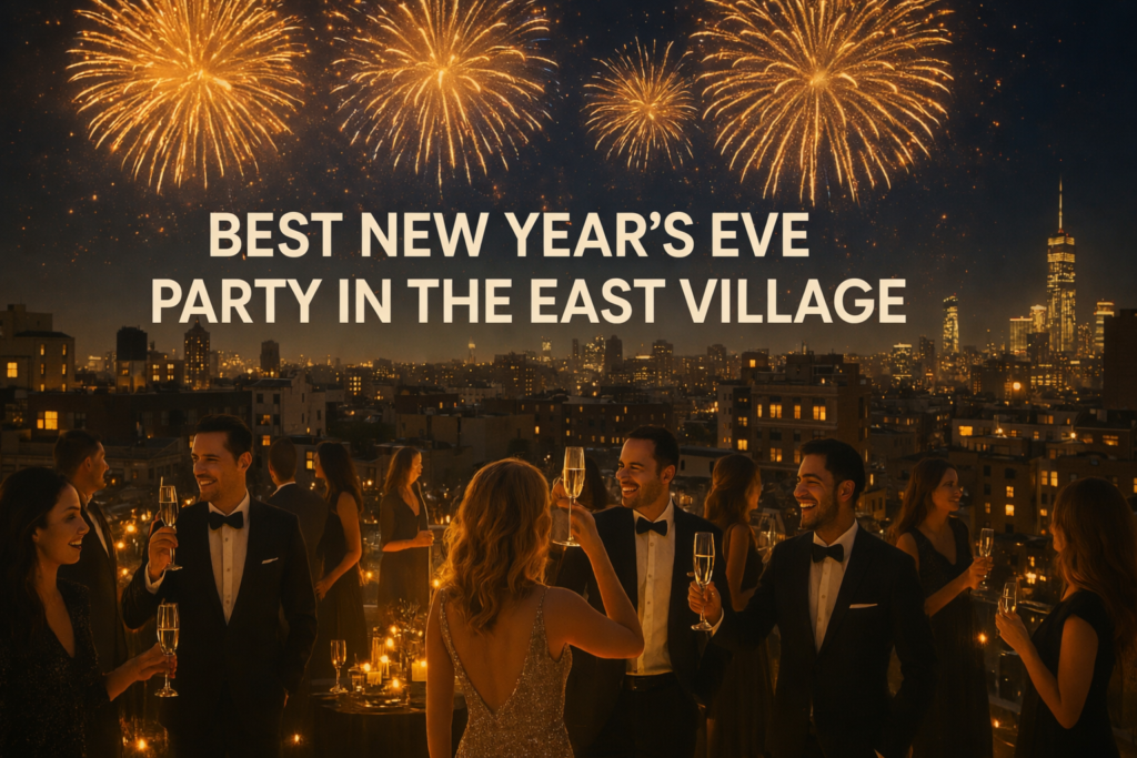 New Year’s Eve party Near East Village NYC