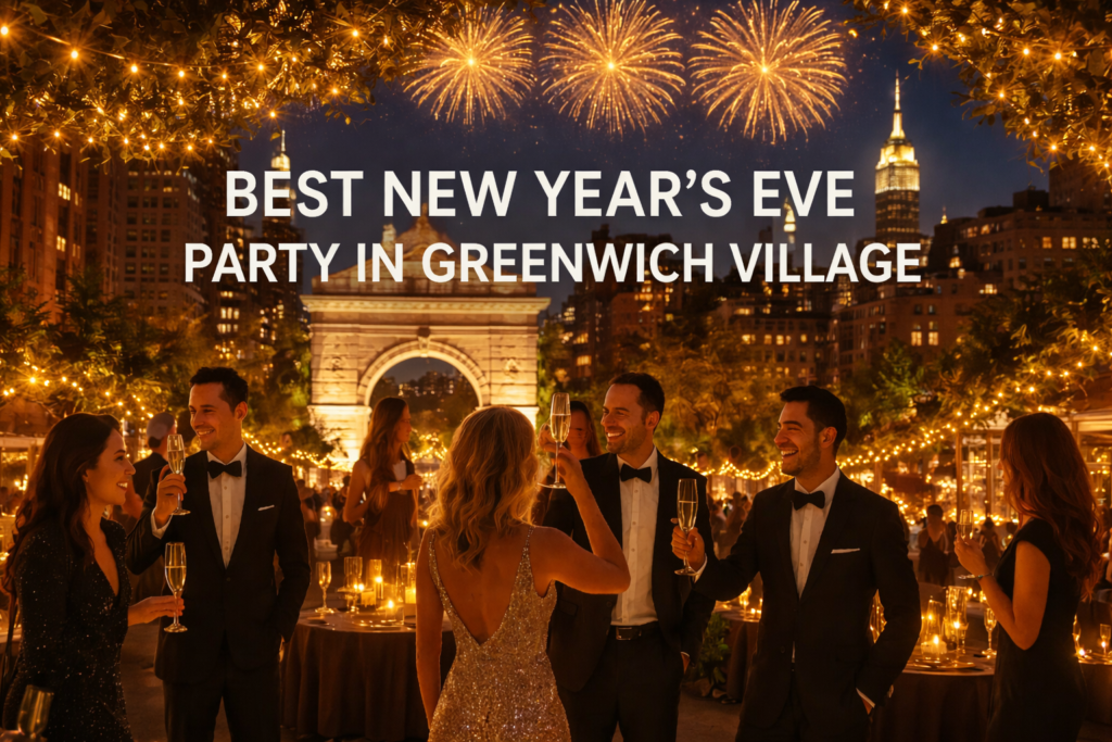 New Year’s Eve party near Greenwich Village NYC