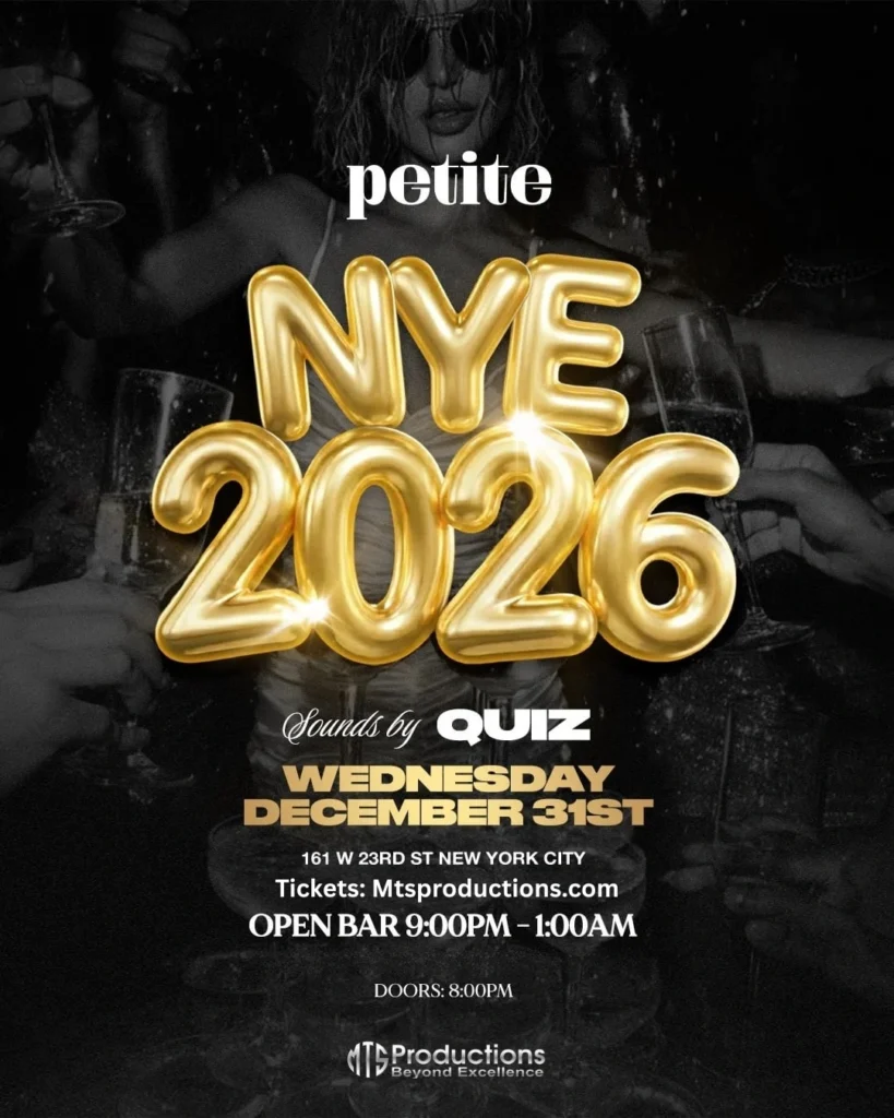 Petite nyc new years eve