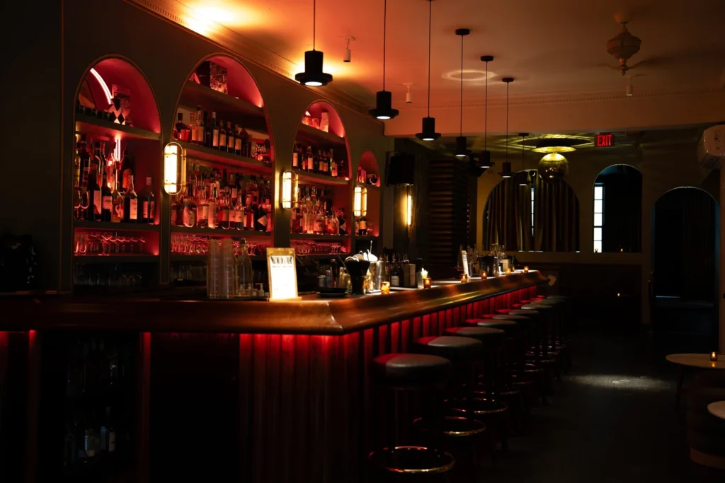 Waiting on a friend bar