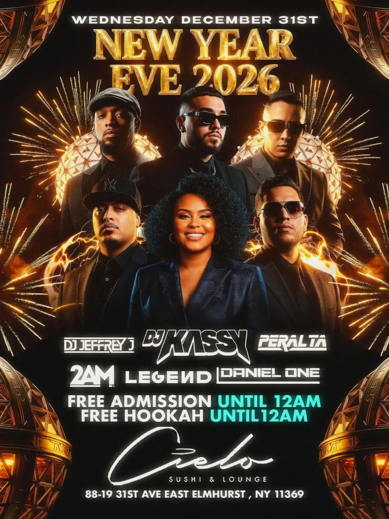 cielo sushi nyc New Year's Eve