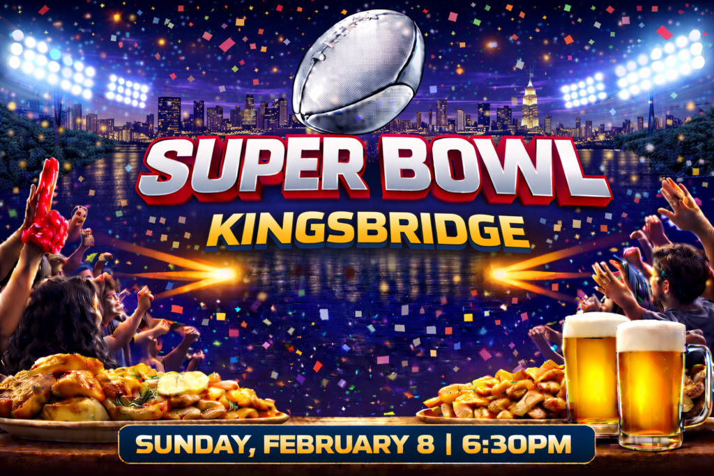 Super Bowl celebration in Kingsbridge
