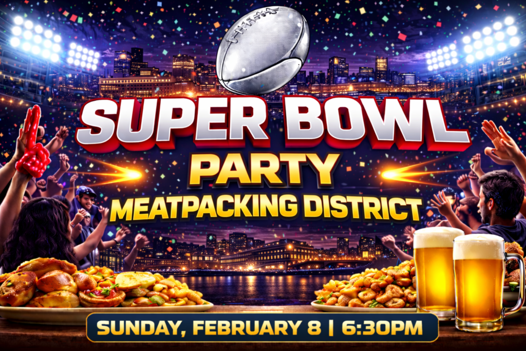 Super Bowl party Meatpacking District