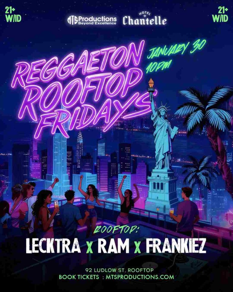 Reggaeton Rooftop Fridays