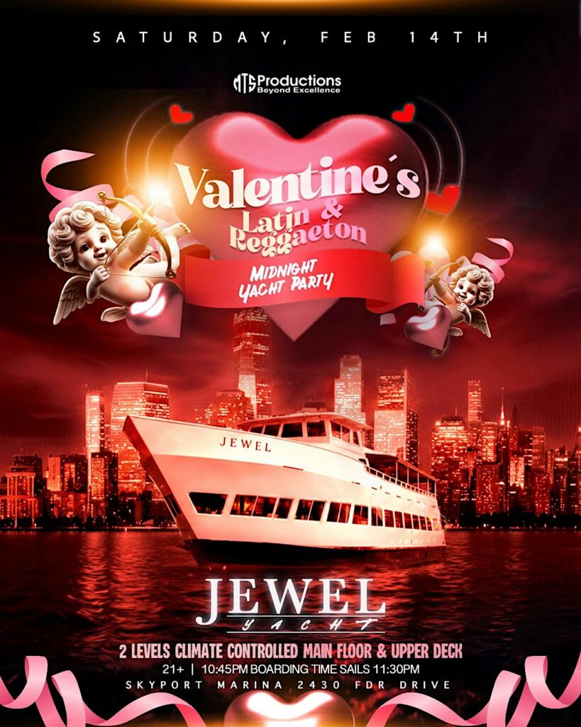Valentine’s Yacht Party NYC