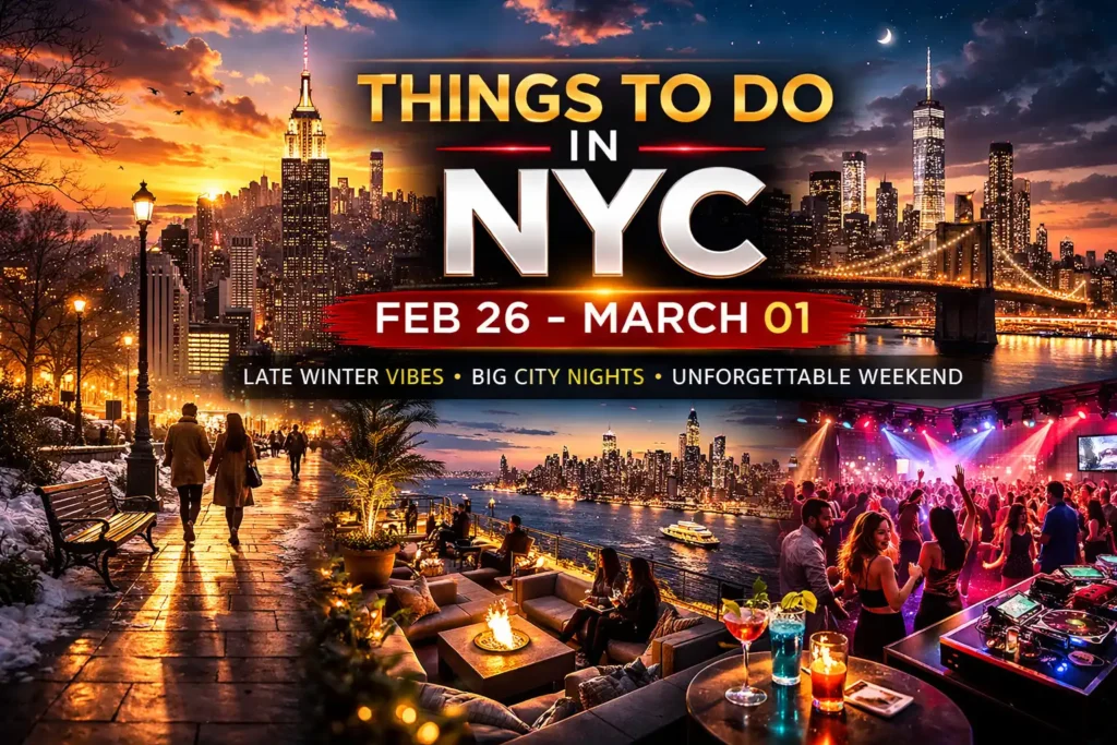 Things to Do in NYC Feb 26 to March 01
