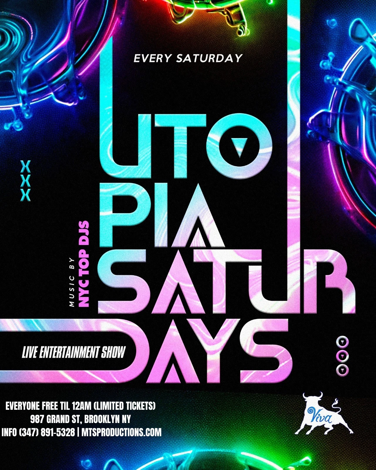 utopia saturdays viva toro