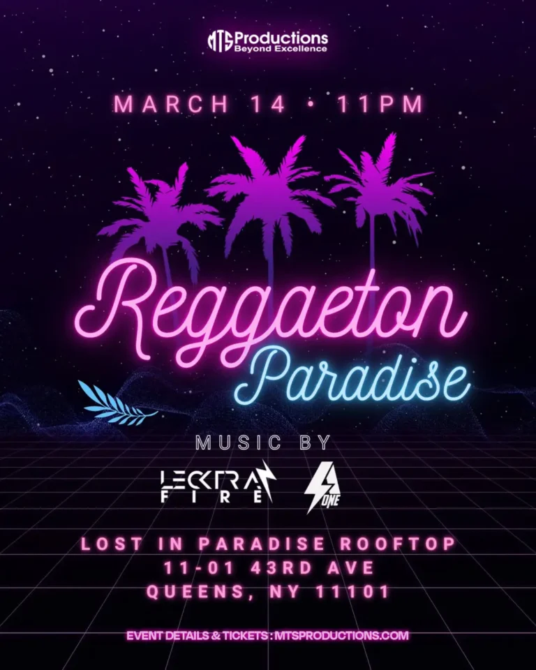 Reggaeton Paradise Rooftop Party