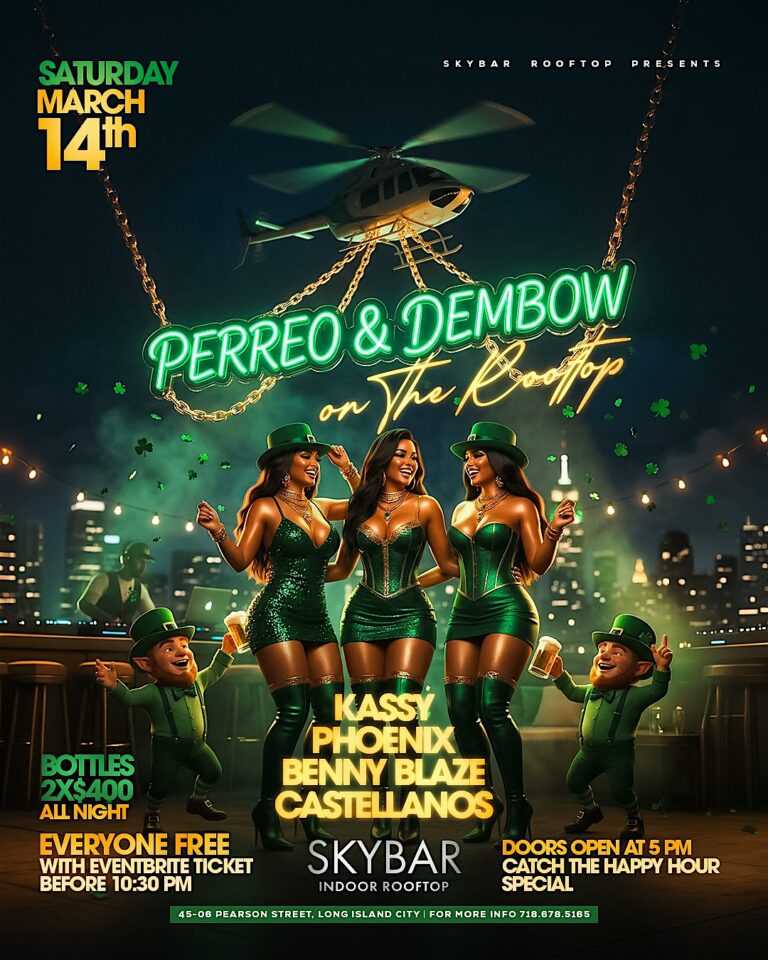 Perreo & Dembow Rooftop Party NYC